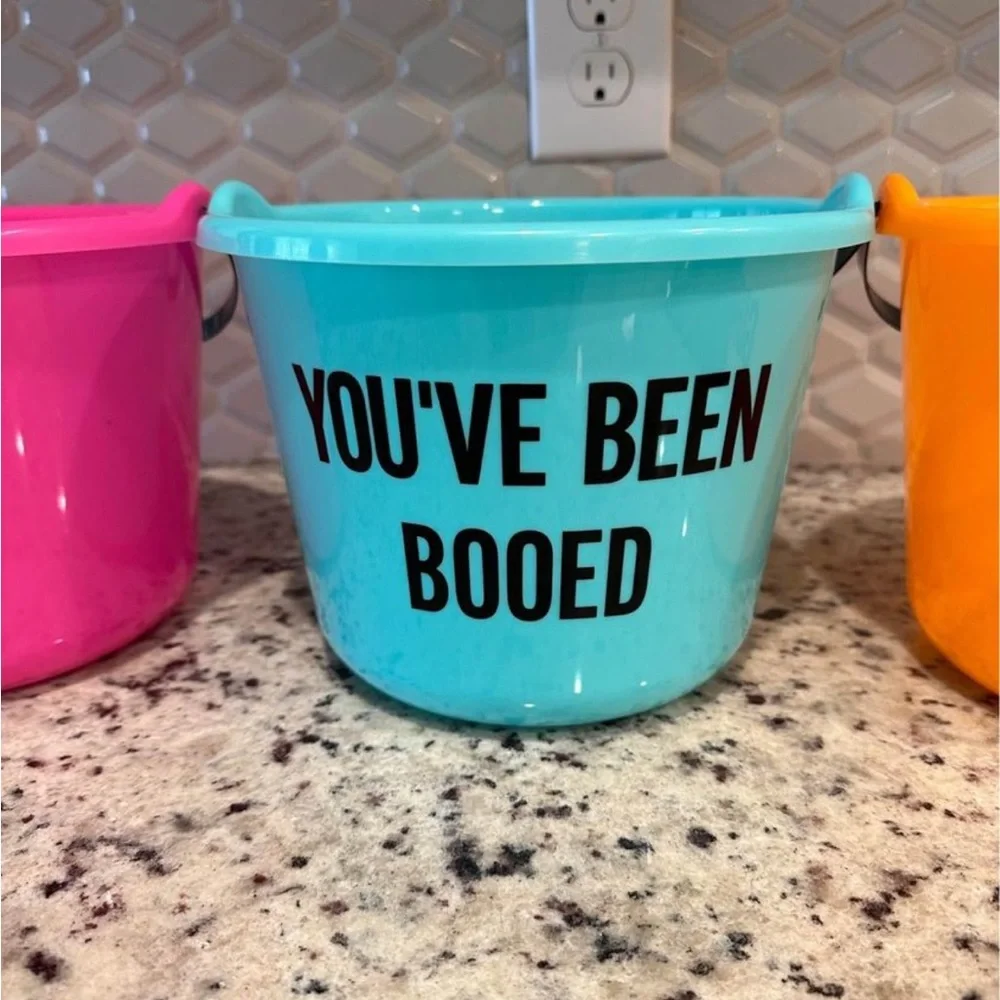 Target Colorful Halloween Candy Buckets - Set of 4 - Purple, Pink, Blue,…